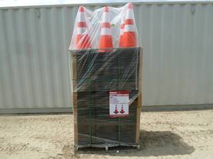 lot 14 image: Traffic Safety Cones Reflective Orange 28