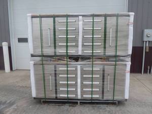 lot 32 image: Chery Work Bench 7 10 Drawer- Stainless Steel