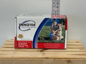 lot 14-F2025 image: Innotek quicker training, better, dogs, basic quick and easy inground pet fencing system SD2050 easy do-it-yourself installation 500 feet of insulated boundary wire