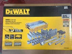 Brand New Dewalt 85pc Mechanics Tool Set ($149 Retail)