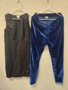 Lot of 2 Women clothes (NEW): One world 1X and the dress brand is Christopher and Banks:  size 4