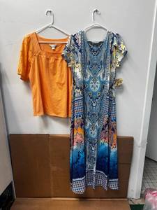 lot 107 image: Lots of Ladies Tops, Dresses and Apparel- (NEW) - Size L, Oneworld & Christophers Banks