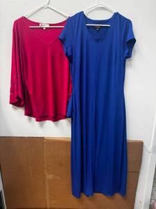 lot 108 image: Lots of Ladies Tops, Dresses and Apparel- (NEW) - Size L, MODX & Jorge Perez