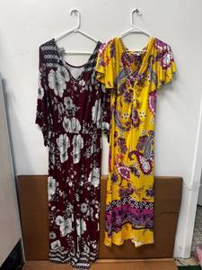 lot 109 image: Lots of Ladies Tops, Dresses and Apparel- (NEW) - Size L, Oneworld & Kate and Mallory