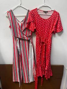 lot 114 image: Lots of Ladies Tops, Dresses and Apparel- (NEW) - Size M, MODX & Kate and Mallory