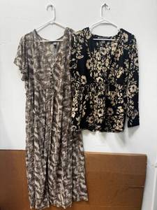 lot 52 image: Ladys Tops, Dresses & Apparel - Sizes XL, Kate and Mallaroy  (NEW)
