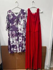 lot 47 image: Lots of 2 Ladies Dresses (New) Size 1X