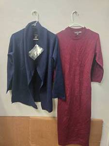 lot 92 image: Lots of Ladies Tops, Dresses and Apparel- (NEW) - Size Medium, IMAN