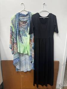 lot 82 image: Ladies Tops, Dresses & Apparel - Sizes M, Kate and Mallory and Live and let Live (NEW)