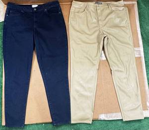 lot 213 image: Ladies Bottoms - Sizes 14, Oso Casuals, Kate and Mallory  (NEW)