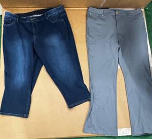 lot 244 image: Ladies Bottoms - Sizes 16W, IMAN and Cj Banks (NEW)
