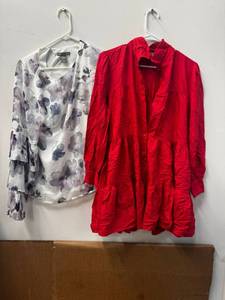 lot 175 image: Ladies Tops, Dresses & Apparel - Sizes S, Kate and Mallory and Jorge Perez (NEW)