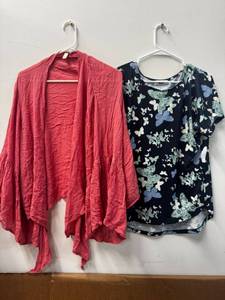 lot 183 image: Ladies Tops, Dresses & Apparel - Sizes M, Elan and Christopher banks (NEW)