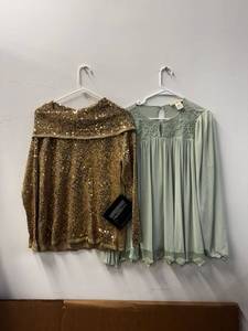 lot 200 image: Ladies Tops, Dresses & Apparel - Sizes S, IMAN, Indigo Thread (NEW)