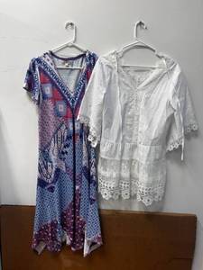 lot 119 image: Lots of Ladies Tops, Dresses and Apparel- (NEW) - Size M, Indigo and Thread and One World