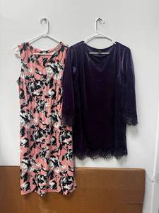 lot 124 image: Lots of Ladies Tops, Dresses and Apparel- (NEW) - Size M, IMAN and Christopher Banks