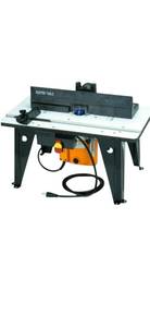 lot 252 image: Chicago Electric Benchtop Router Table with 1-34 HP Router (USED) Sold online for $139
