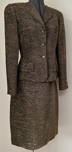 lot 106 image: Vintage Florine Wachter Suit - Jacket and Skirt - Size 6