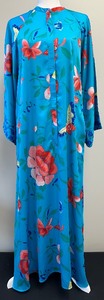 lot 22 image: Natori Womens Floral Zip Up Kimono Robe - Size S