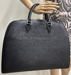 Louis Vuitton Epi Sorbonne Black Handbag