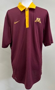 lot 19M image: Minnesota Gophers Nike Dri-Fit Polo