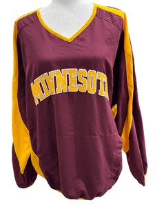 lot 82R image: University of Minnesota Windbreaker Jacket - Size XL