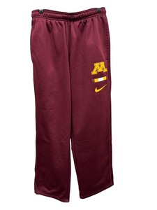 lot 85R image: University of Minnesota Maroon Sweatpants with Nike Swoosh