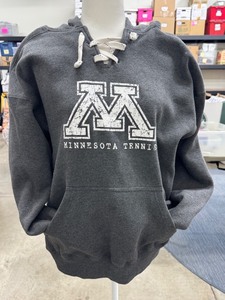 lot 112R image: XL University of Minnesota Tennis Hoodie Sweatshirt