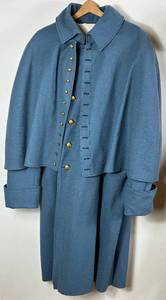 lot 51 image: Wool Union Mounted Greatcoat Civil War Replica
