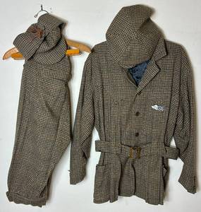 lot 53 image: Replica Victorian & Edwardian Walking Suit with Two Matching Hats