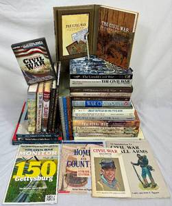 lot 74 image: Large Collection of Books about the Civil War