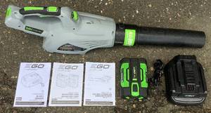 lot 22 image: EGO POWER 56V Blower Cordless Model #LB4800 Serial U140312611