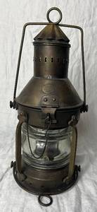 lot 78 image: Tung Woo Hong Kong Vintage Ship Lantern
