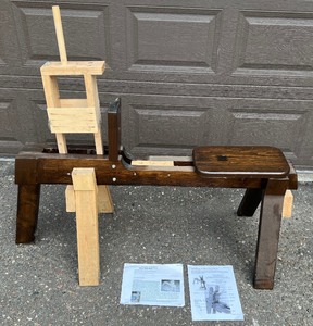 lot 88 image: Woodworking Shaving HorseMule