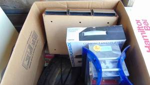 lot 27 image: DVD Player, VHS Rewinder, CDS, Cassettes and DVDs