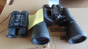 lot 32 image: Bushnell and Tasco Binoculars