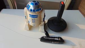 1978 R2D2 Toy with Remote and Joystick