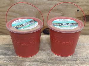 lot 52 image: PATIO ESSENTIALS Lot of 2- Citronella Candles (17 ounces each)