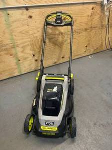 lot 55 image: RYOBI 20 Cordless Lawn Mower (Tool Only) RY401018