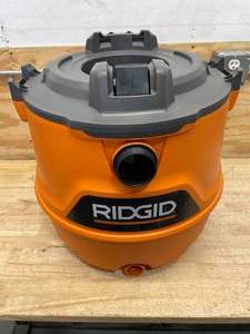 lot 50 image: RIDGID 16 Gallon 6.5 Peak HP NXT Shop Vacuum Wet Dry Vac Model # HD1600