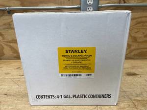 lot 40 image: Case of Stanley Siding and Decking Wash Concentrated Professional Grade Pressure Washer Detergent