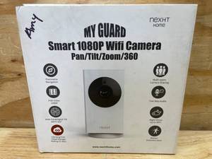 lot 119 image: NexHT Smart WiFi 1080p Wireless Security Camera with Night Vision, 2-Way Audio, Cloud Storage, Auto Track PanTiltZoom