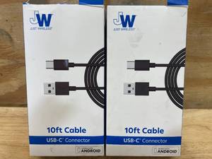 lot 123 image: Lot of 2 - 10 USB-C Cables