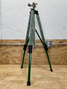 lot 132 image: Orbit Brass Impact Sprinkler on Tripod Base