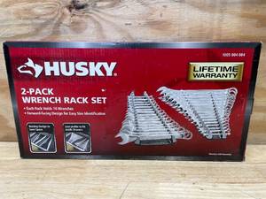 lot 133 image: Husky 2-Pack Wrench Rack Set