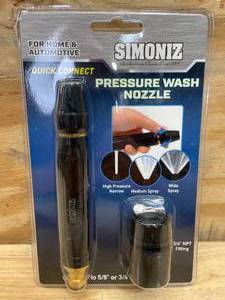 lot 140 image: Simoniz Pressure Wash Nozzle