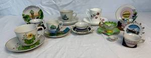 lot 83 image: Miniature Teacup & Saucer Collection