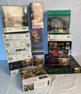 lot 88 image: Puzzle Collection - 17 puzzles