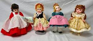 lot 65 image: Madame Alexander Dolls - Bo Peep , Jo, Mary, Mary and Fill My Stocking