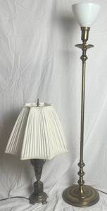 lot 127 image: Pair of Lamps